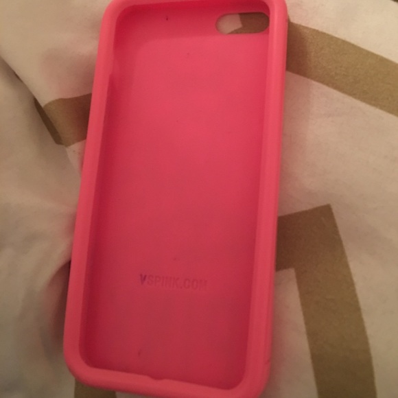 PINK Victoria Secret iPhone 5 rubber case - Picture 3 of 7